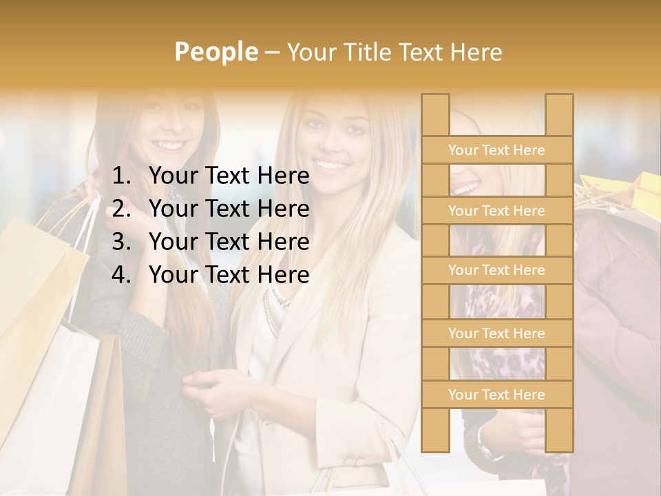 Beautiful Friendship Looking PowerPoint Template