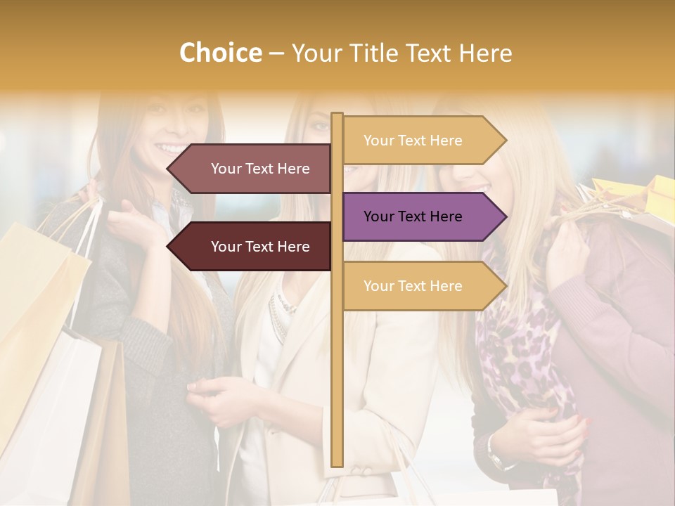 Beautiful Friendship Looking PowerPoint Template