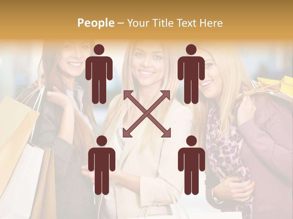 Beautiful Friendship Looking PowerPoint Template