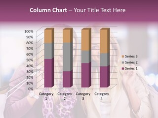 Cute Blond Attractive PowerPoint Template