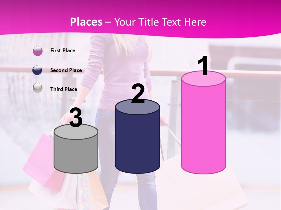 Holding Consumerism Beautiful PowerPoint Template