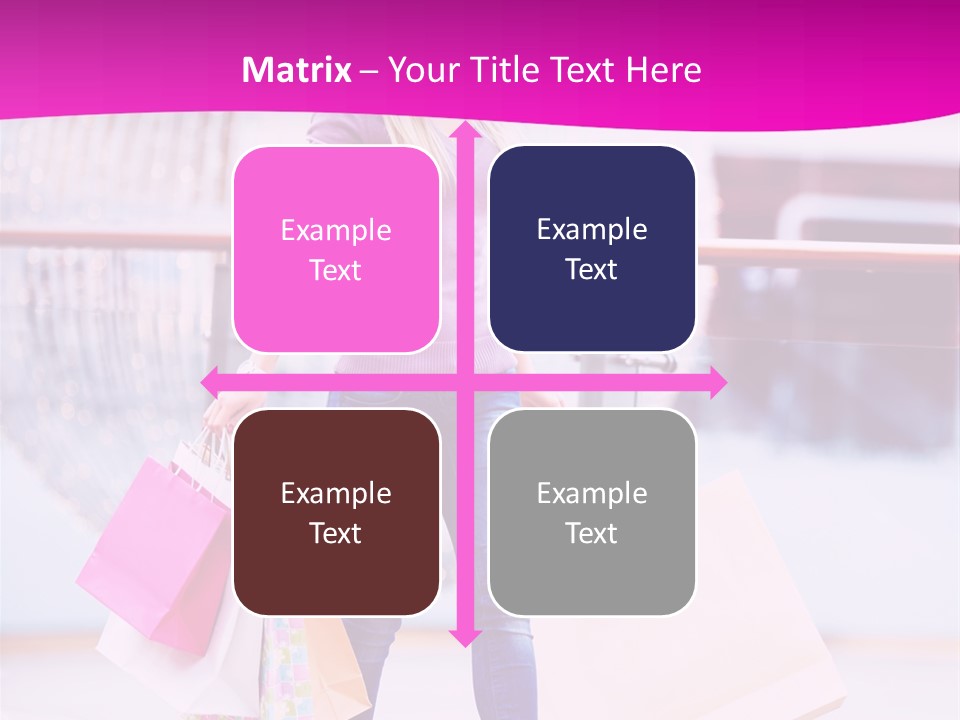 Holding Consumerism Beautiful PowerPoint Template