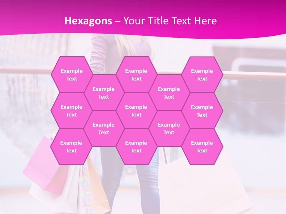 Holding Consumerism Beautiful PowerPoint Template