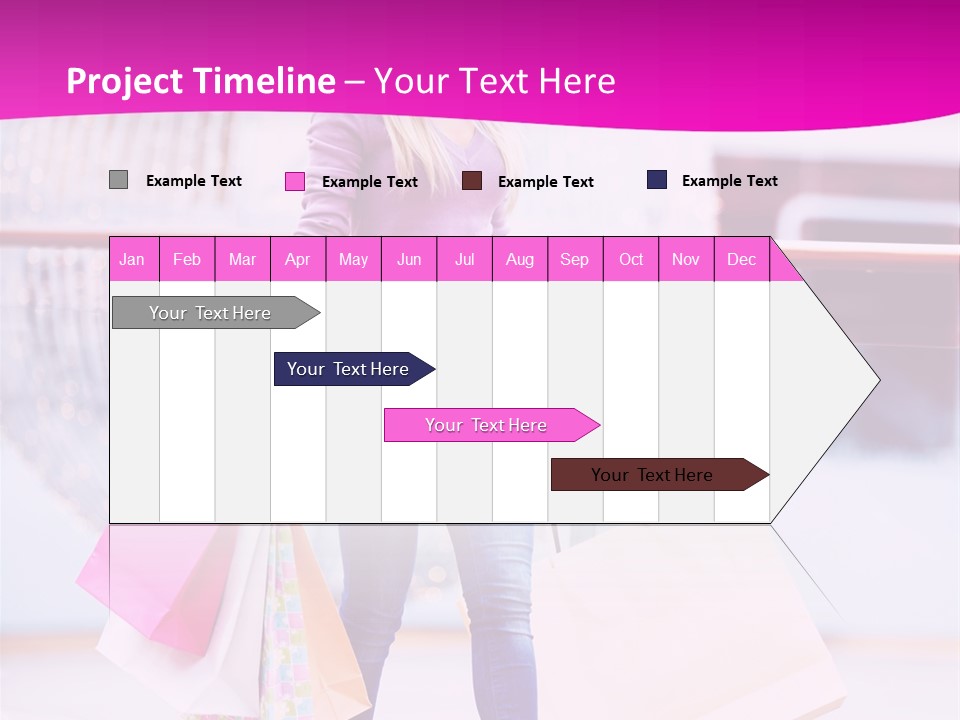 Holding Consumerism Beautiful PowerPoint Template