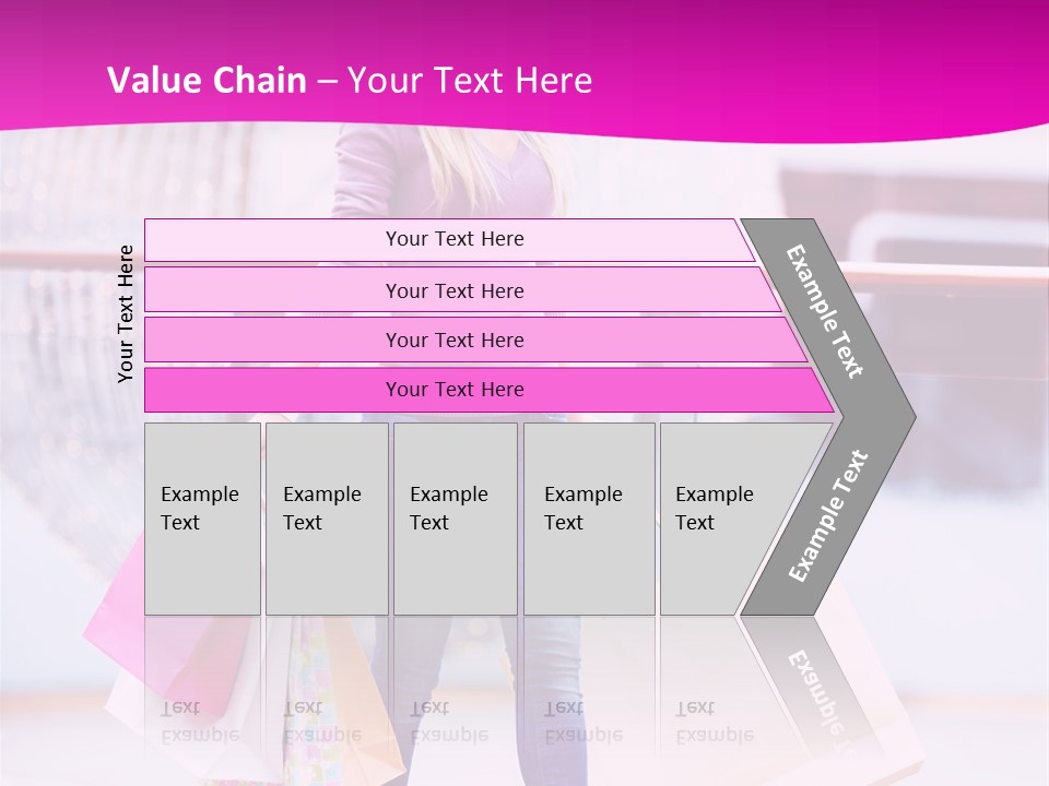 Holding Consumerism Beautiful PowerPoint Template