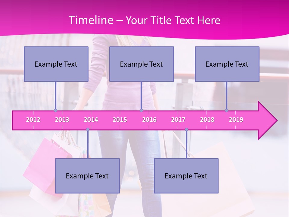 Holding Consumerism Beautiful PowerPoint Template