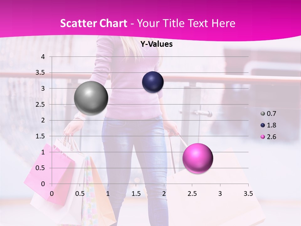 Holding Consumerism Beautiful PowerPoint Template