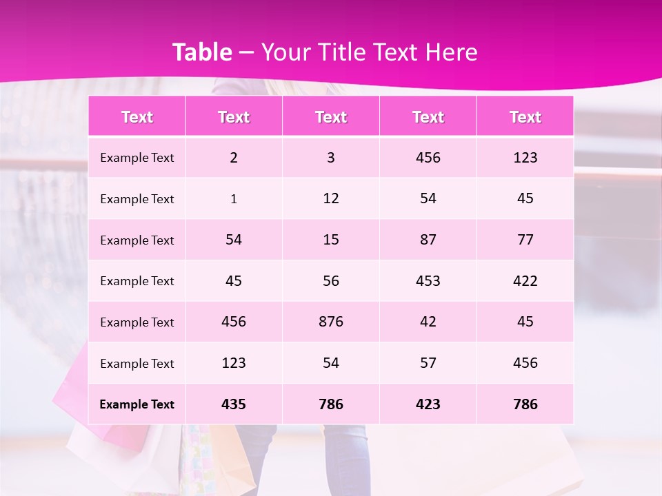 Holding Consumerism Beautiful PowerPoint Template