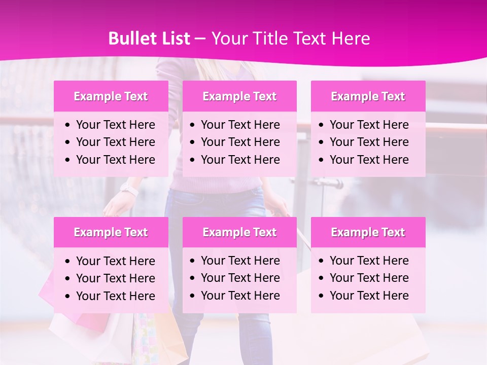 Holding Consumerism Beautiful PowerPoint Template