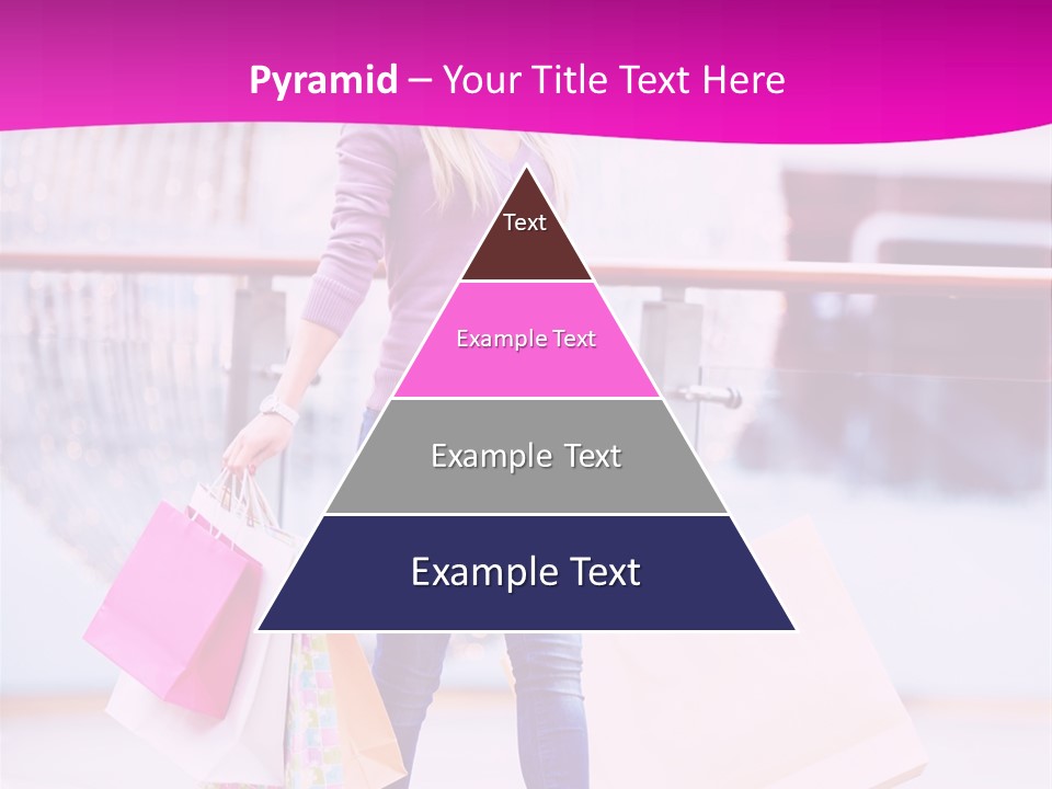 Holding Consumerism Beautiful PowerPoint Template