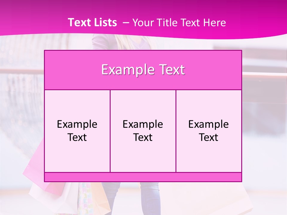 Holding Consumerism Beautiful PowerPoint Template