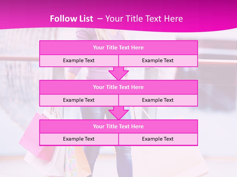 Holding Consumerism Beautiful PowerPoint Template
