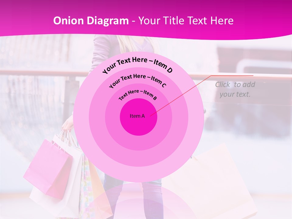 Holding Consumerism Beautiful PowerPoint Template