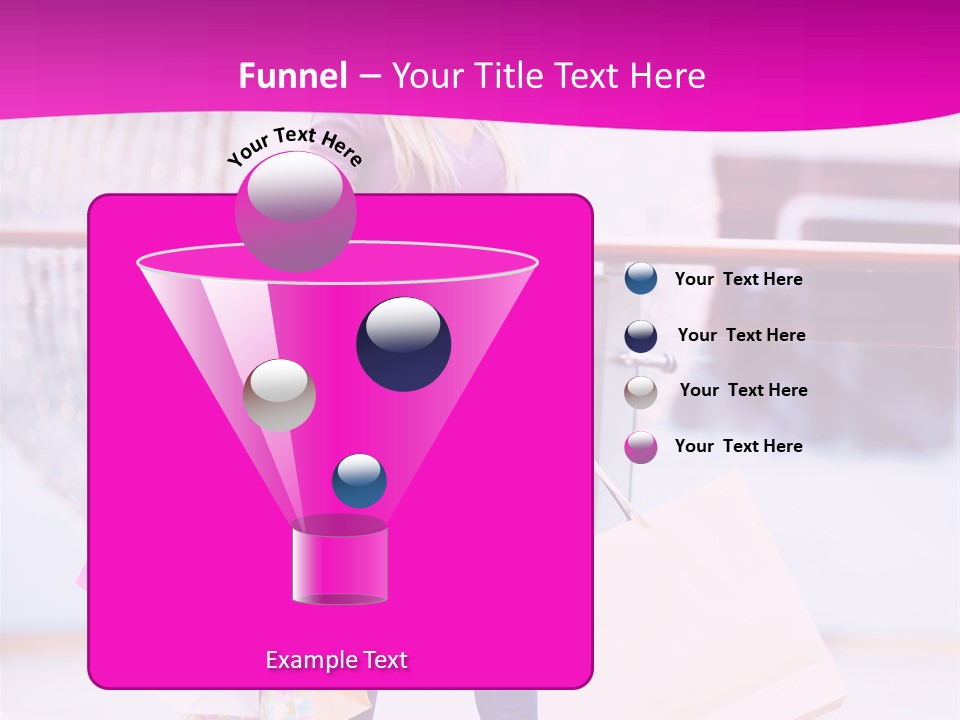 Holding Consumerism Beautiful PowerPoint Template