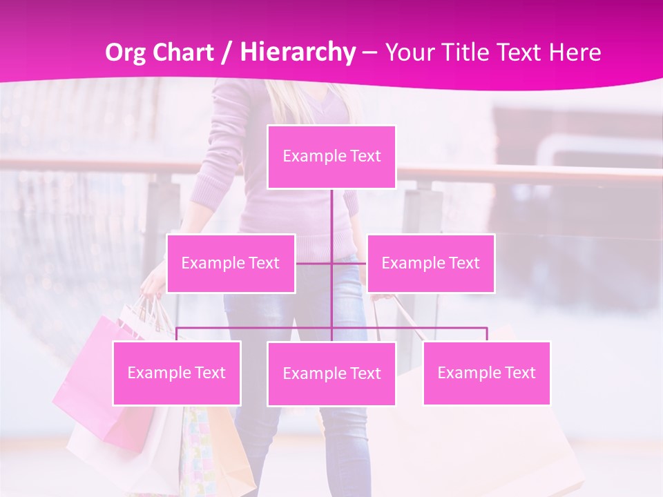 Holding Consumerism Beautiful PowerPoint Template