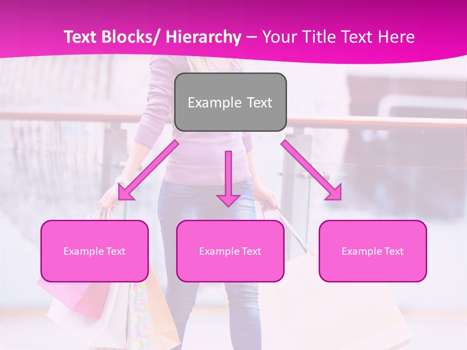 Holding Consumerism Beautiful PowerPoint Template