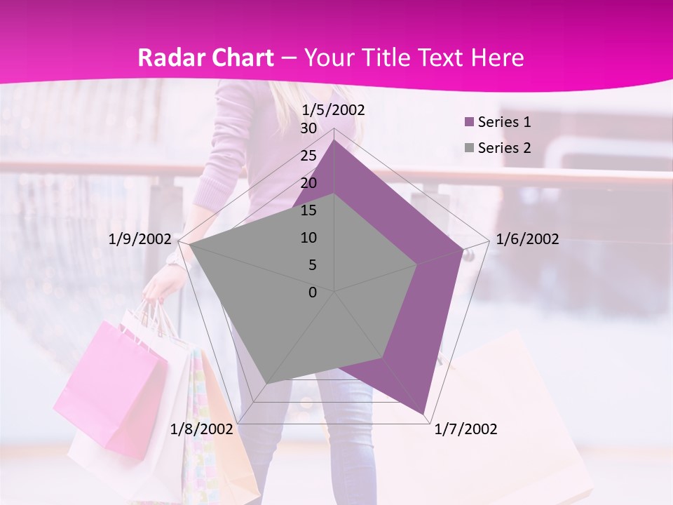 Holding Consumerism Beautiful PowerPoint Template