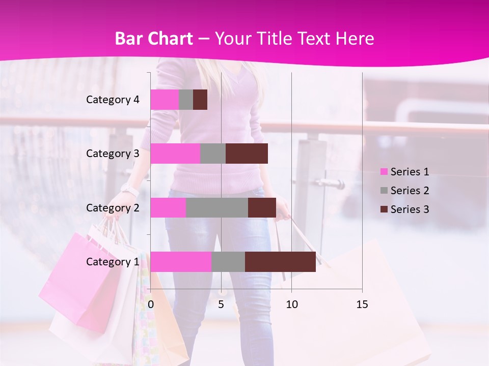 Holding Consumerism Beautiful PowerPoint Template