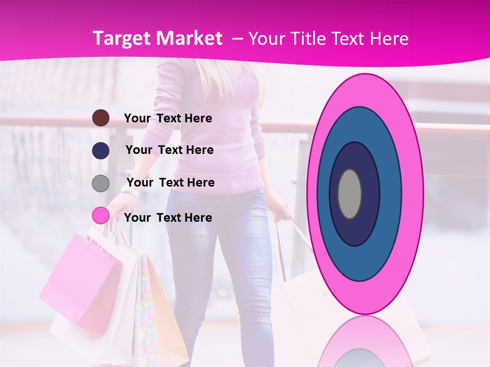 Holding Consumerism Beautiful PowerPoint Template