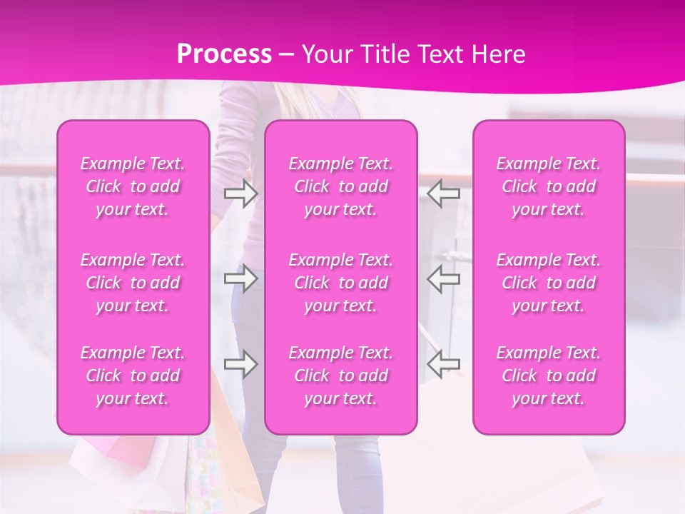 Holding Consumerism Beautiful PowerPoint Template