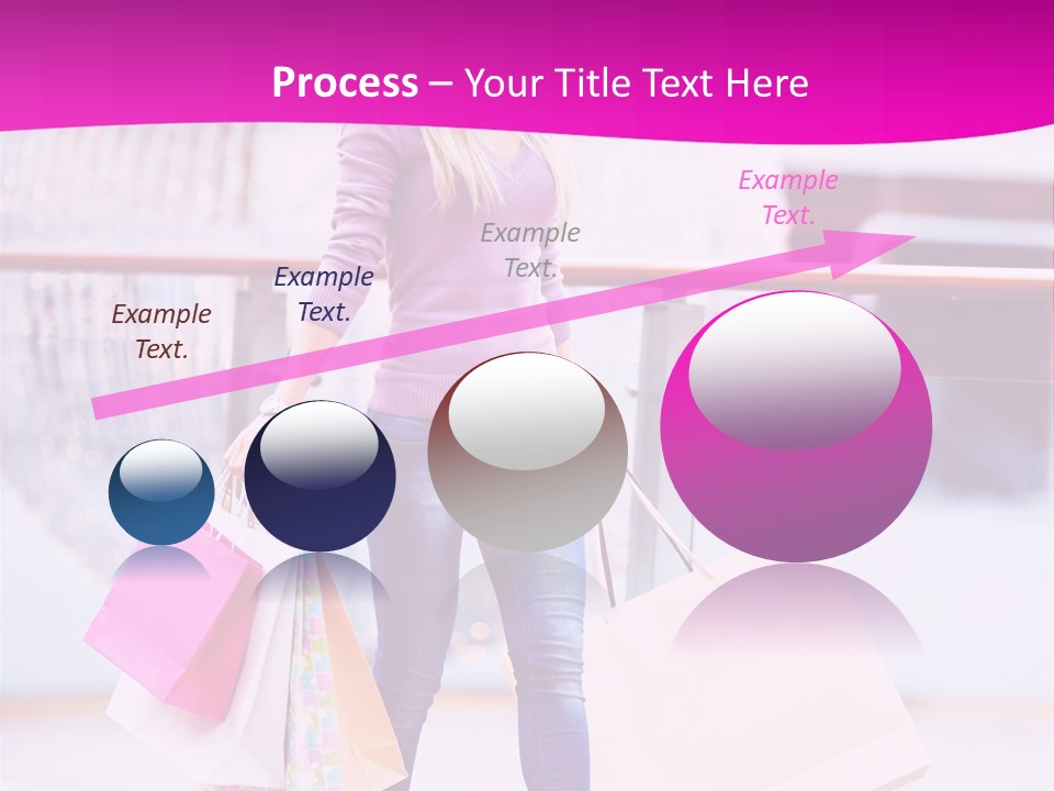 Holding Consumerism Beautiful PowerPoint Template