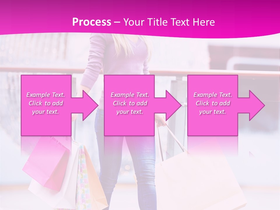 Holding Consumerism Beautiful PowerPoint Template