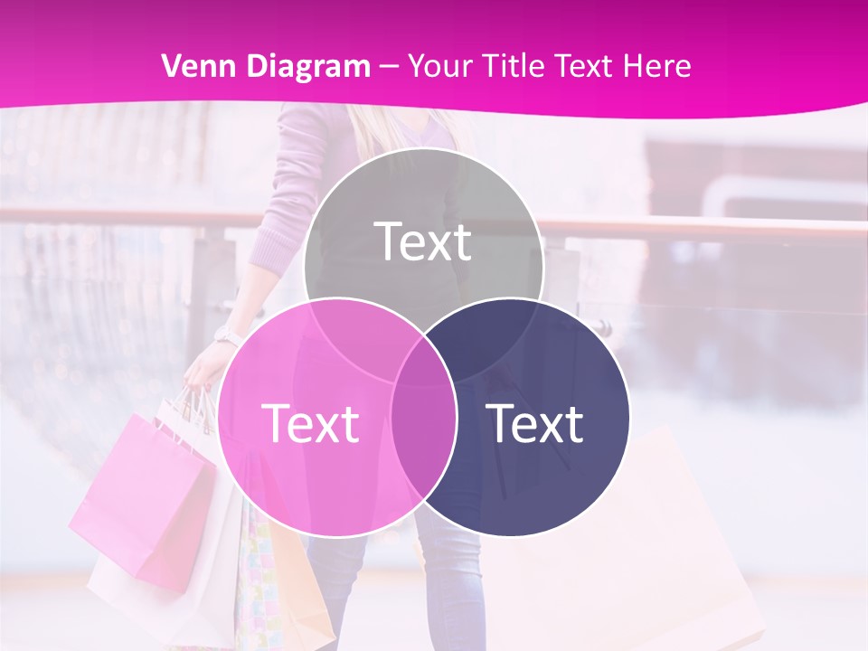 Holding Consumerism Beautiful PowerPoint Template