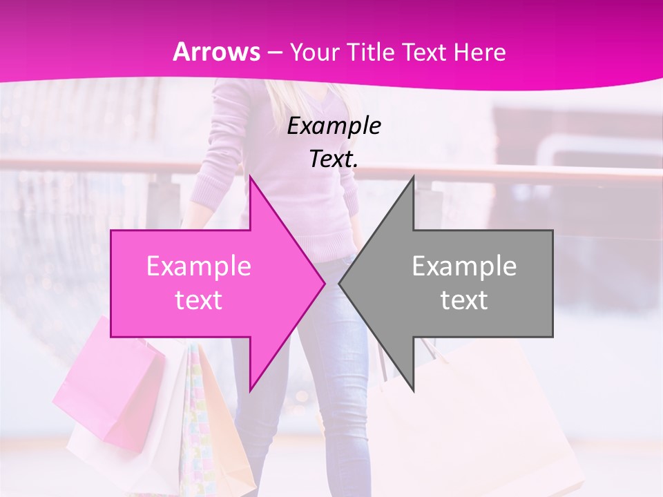 Holding Consumerism Beautiful PowerPoint Template