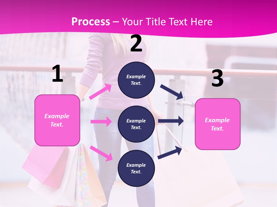 Holding Consumerism Beautiful PowerPoint Template