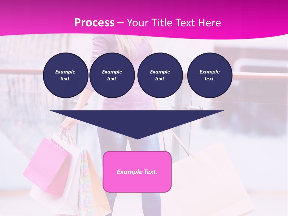 Holding Consumerism Beautiful PowerPoint Template