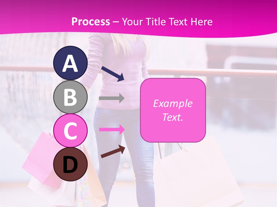 Holding Consumerism Beautiful PowerPoint Template