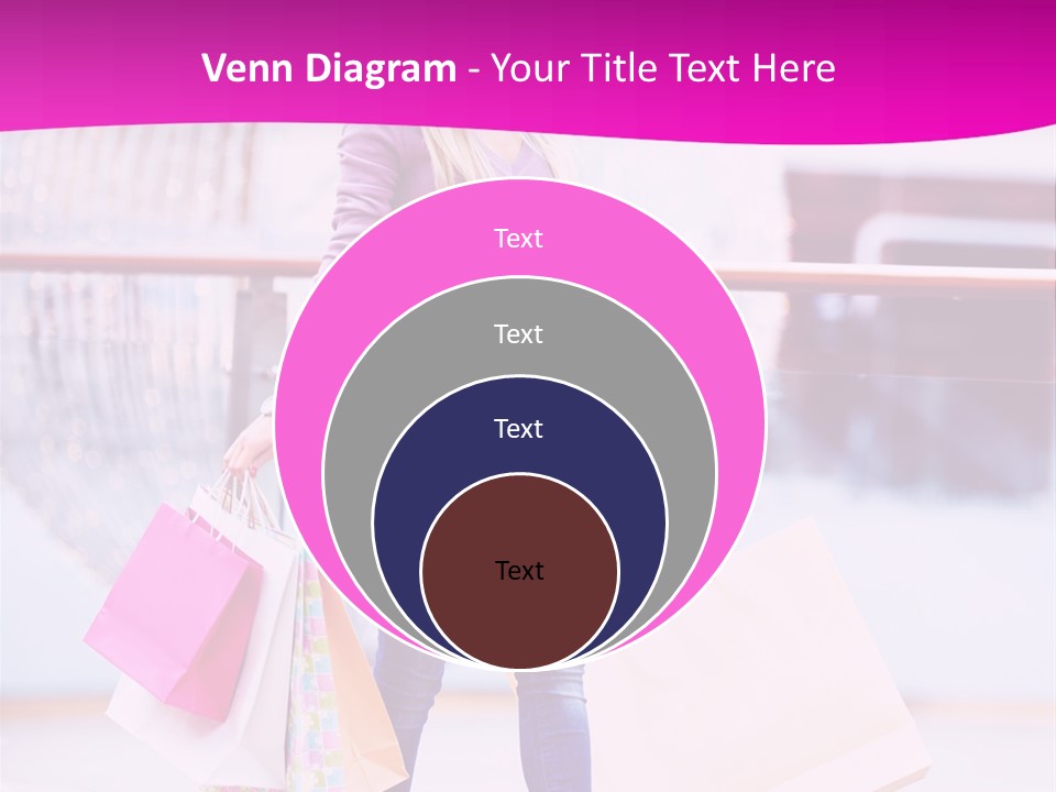 Holding Consumerism Beautiful PowerPoint Template