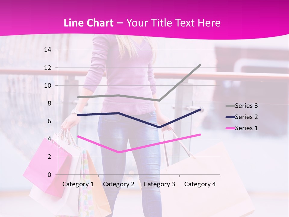 Holding Consumerism Beautiful PowerPoint Template