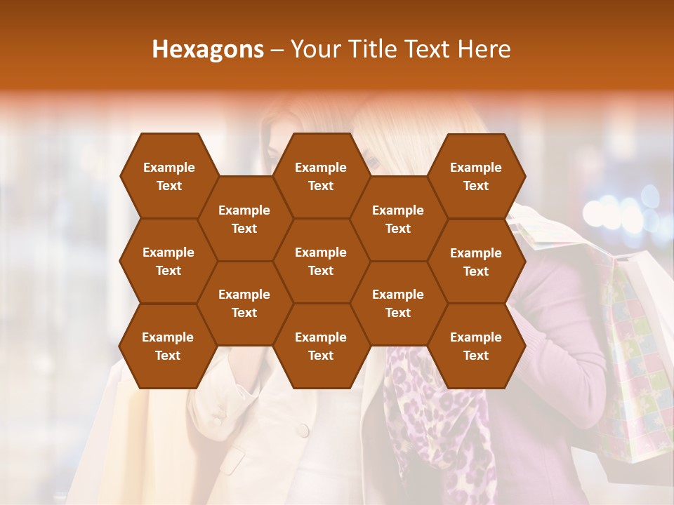 Young Blond Cute PowerPoint Template