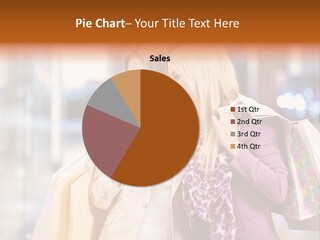 Young Blond Cute PowerPoint Template