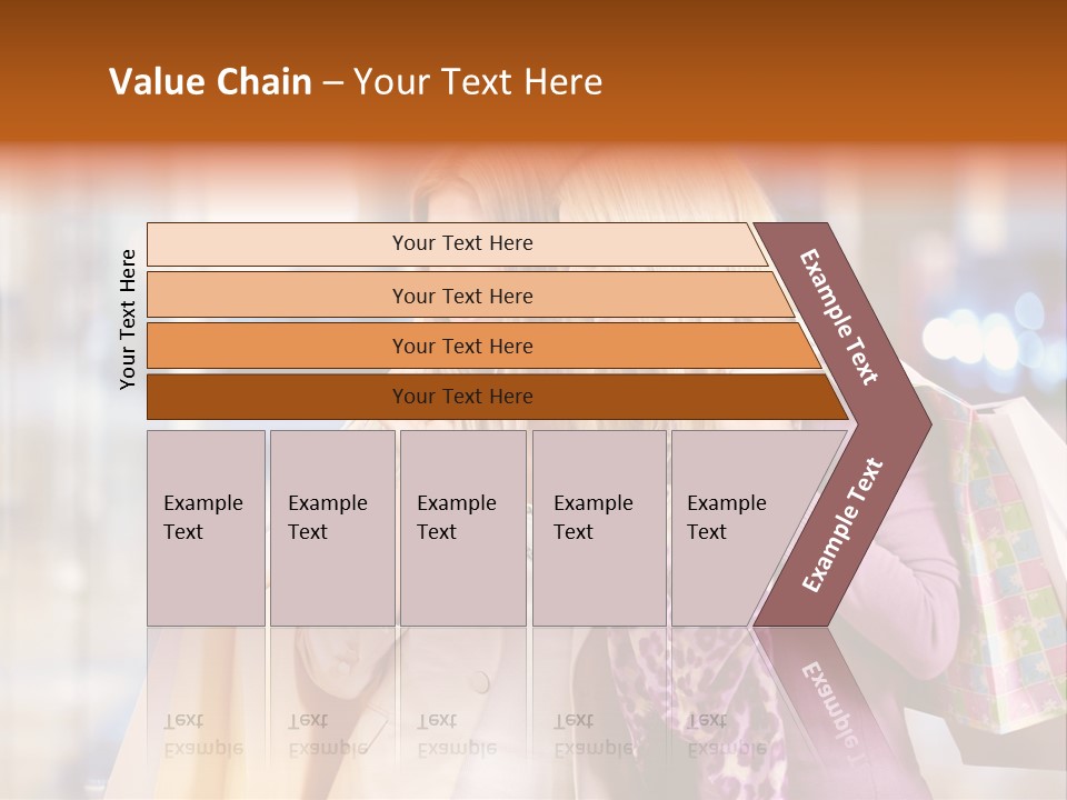 Young Blond Cute PowerPoint Template