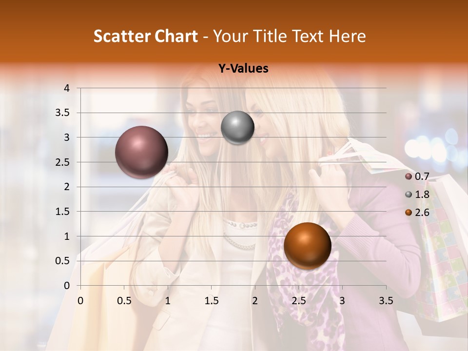 Young Blond Cute PowerPoint Template