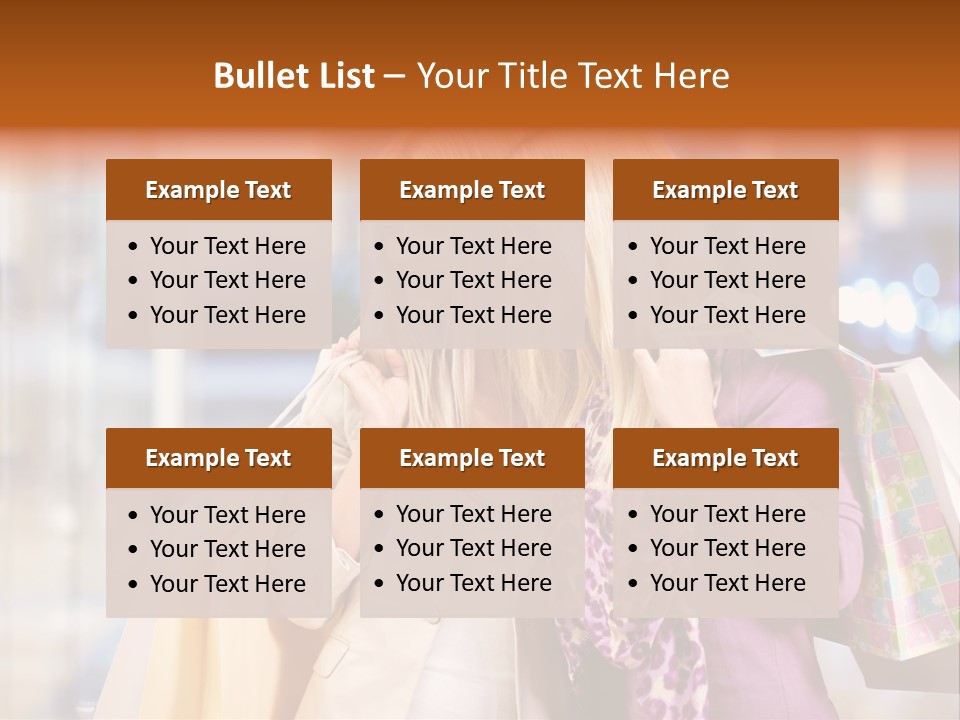 Young Blond Cute PowerPoint Template