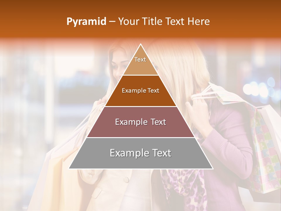 Young Blond Cute PowerPoint Template