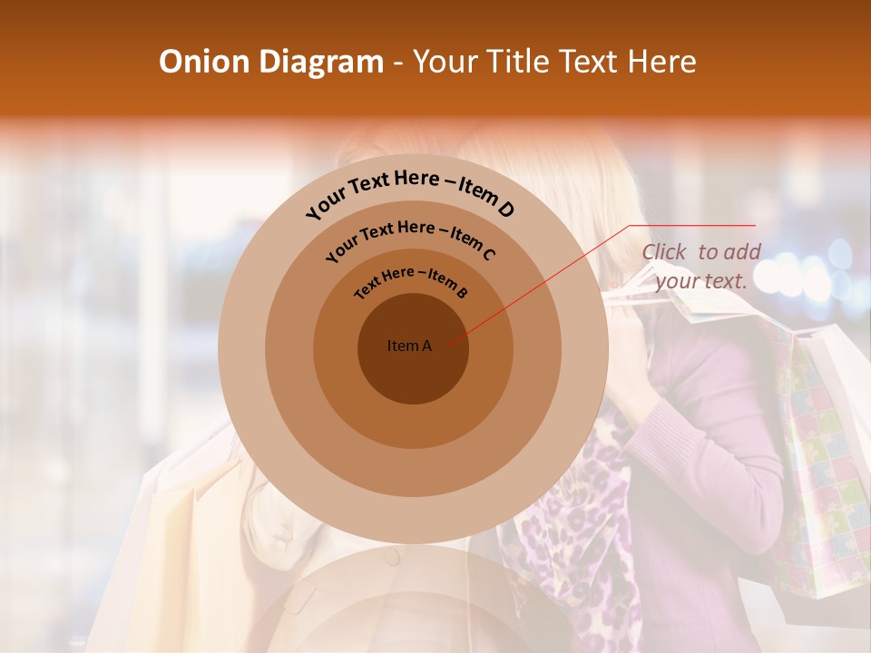 Young Blond Cute PowerPoint Template