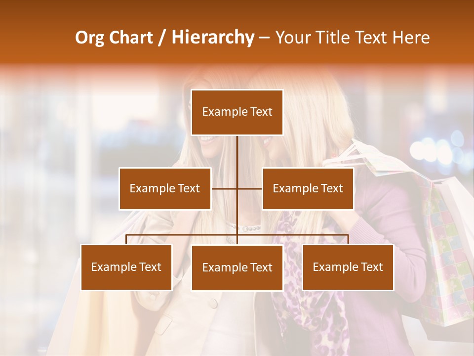 Young Blond Cute PowerPoint Template