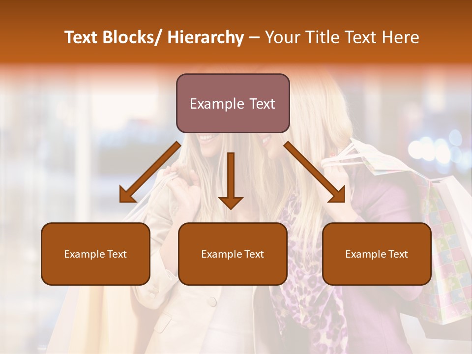 Young Blond Cute PowerPoint Template