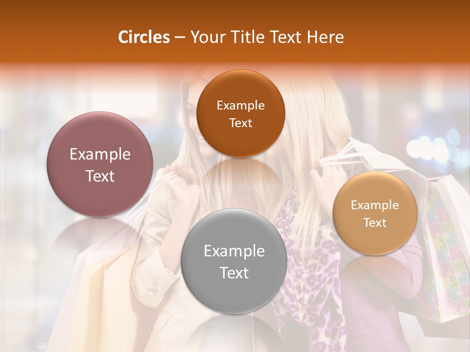 Young Blond Cute PowerPoint Template