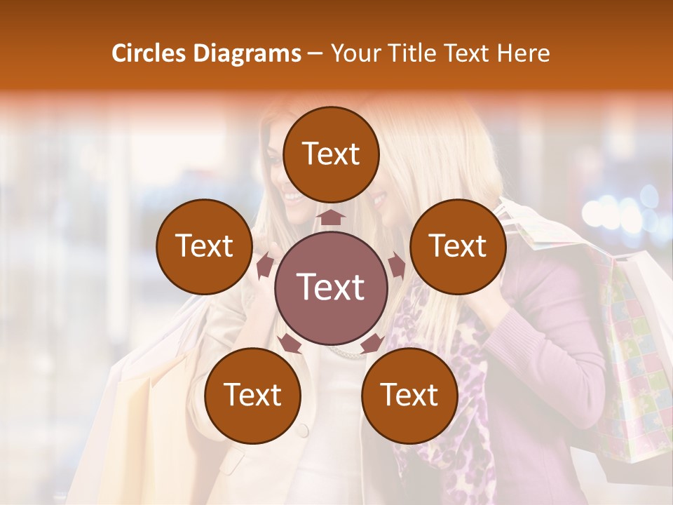 Young Blond Cute PowerPoint Template