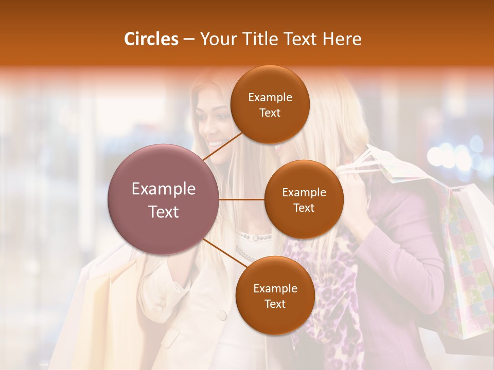 Young Blond Cute PowerPoint Template