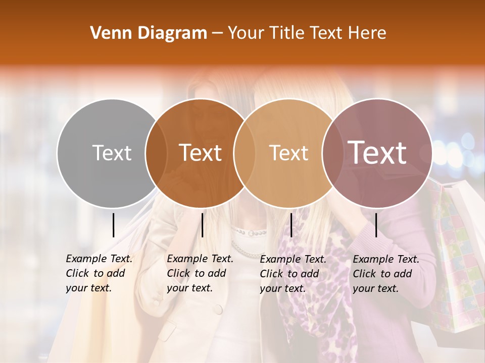 Young Blond Cute PowerPoint Template