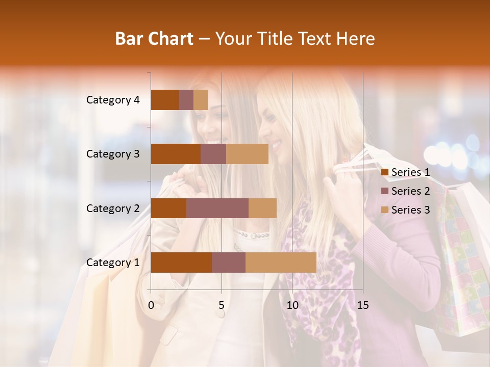 Young Blond Cute PowerPoint Template