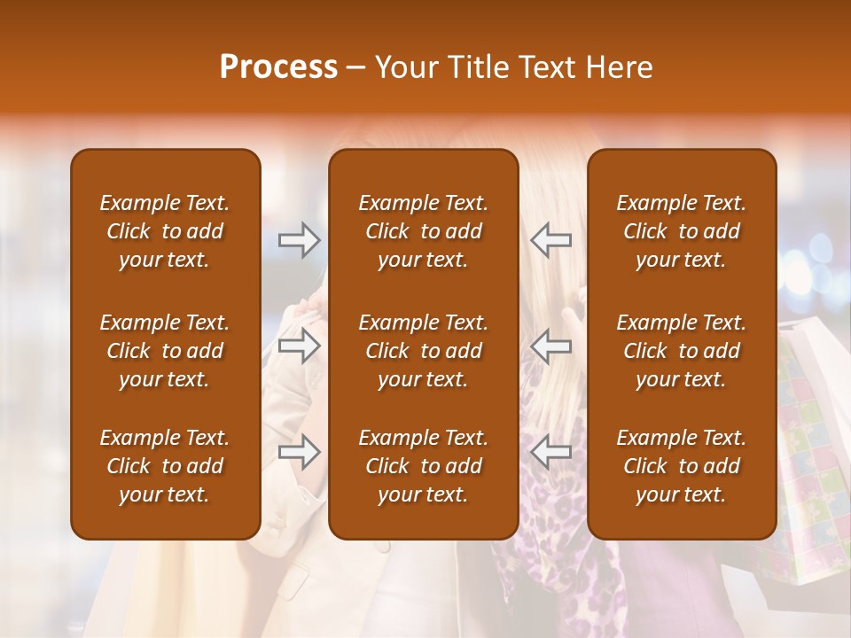 Young Blond Cute PowerPoint Template