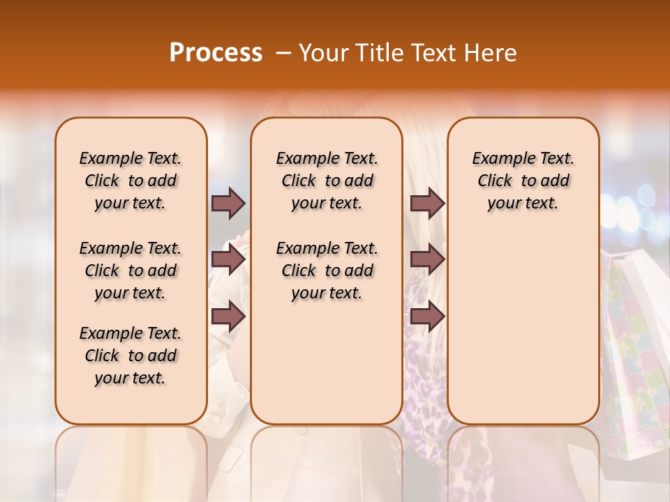 Young Blond Cute PowerPoint Template