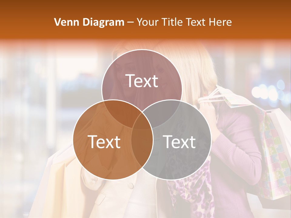 Young Blond Cute PowerPoint Template